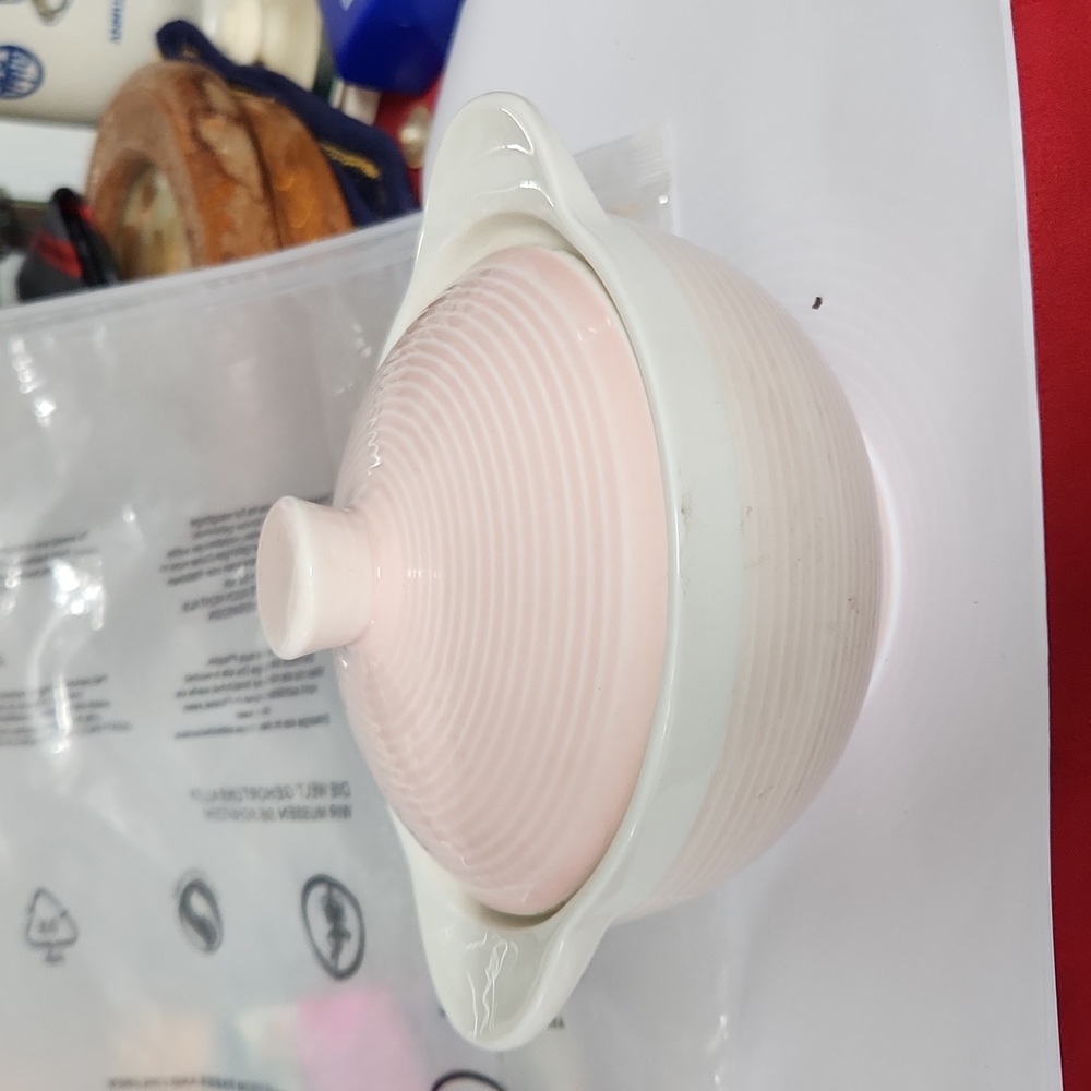 Grace Fine Porcelain Baking Dish 5" inside measure 7" to each handle